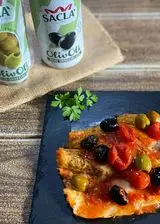 Ricetta Filetti di branzino con olive e pomodorini