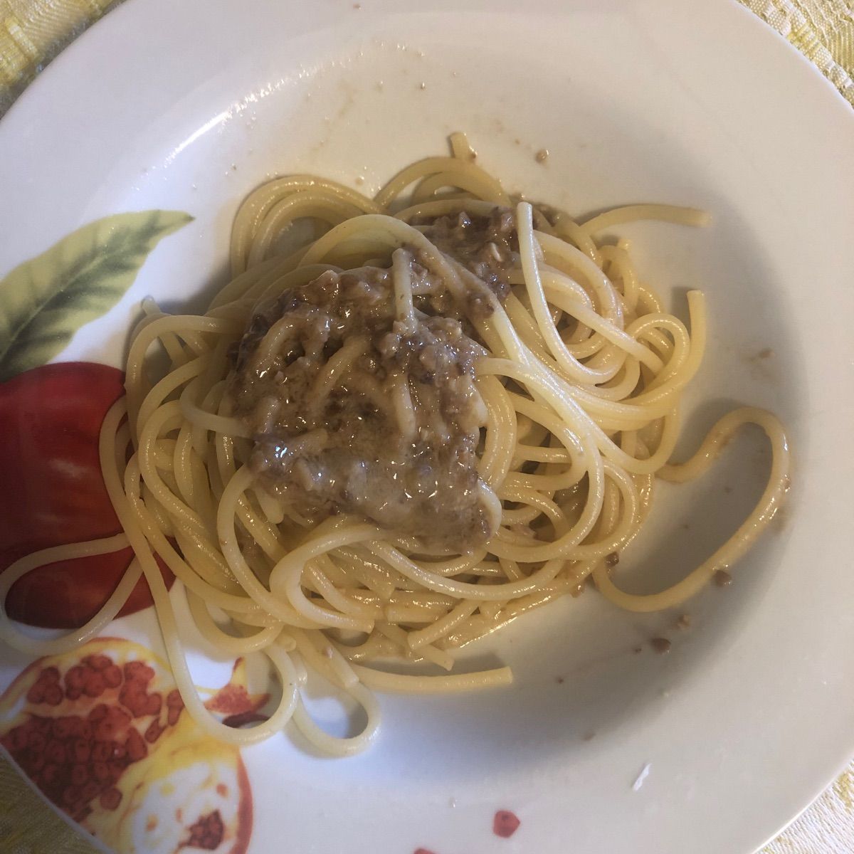 Spaghetti al pesto di noci