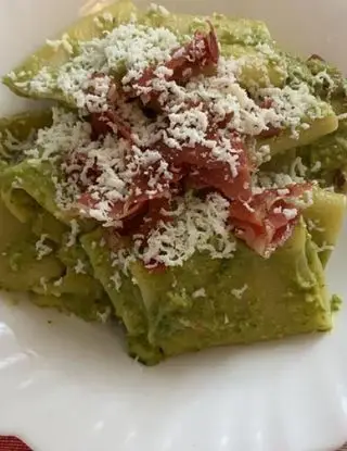 Ricetta Paccheri con vellutata di zucchine, noci, speck e pecorino di destefanispina