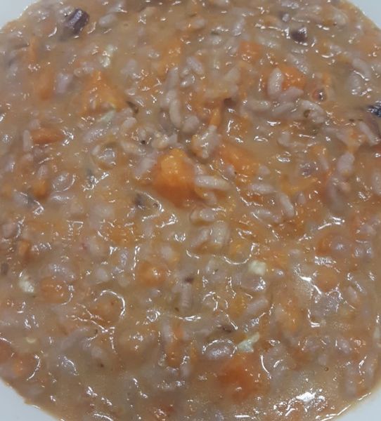 Risotto con zucca e radicchio Al.Ta Cucina destefanispina