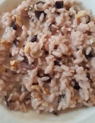 Ricetta Risotto radicchio e noci di destefanispina