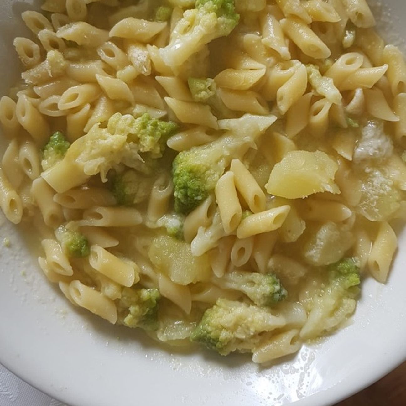 Pennette broccoli e patate
