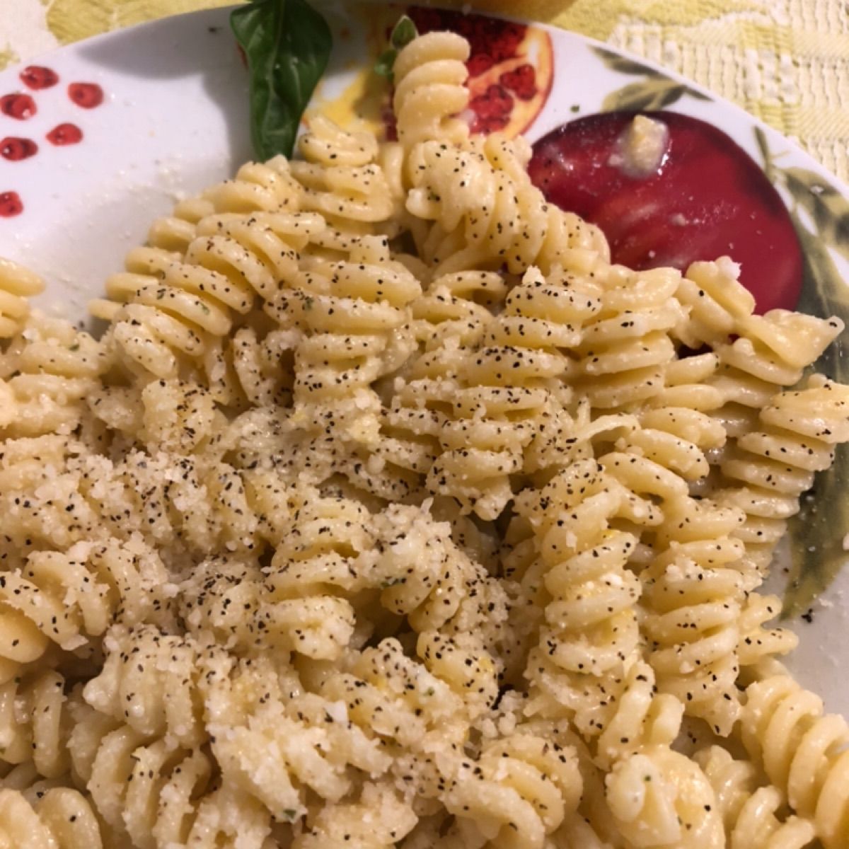 Pasta ricotta e limone