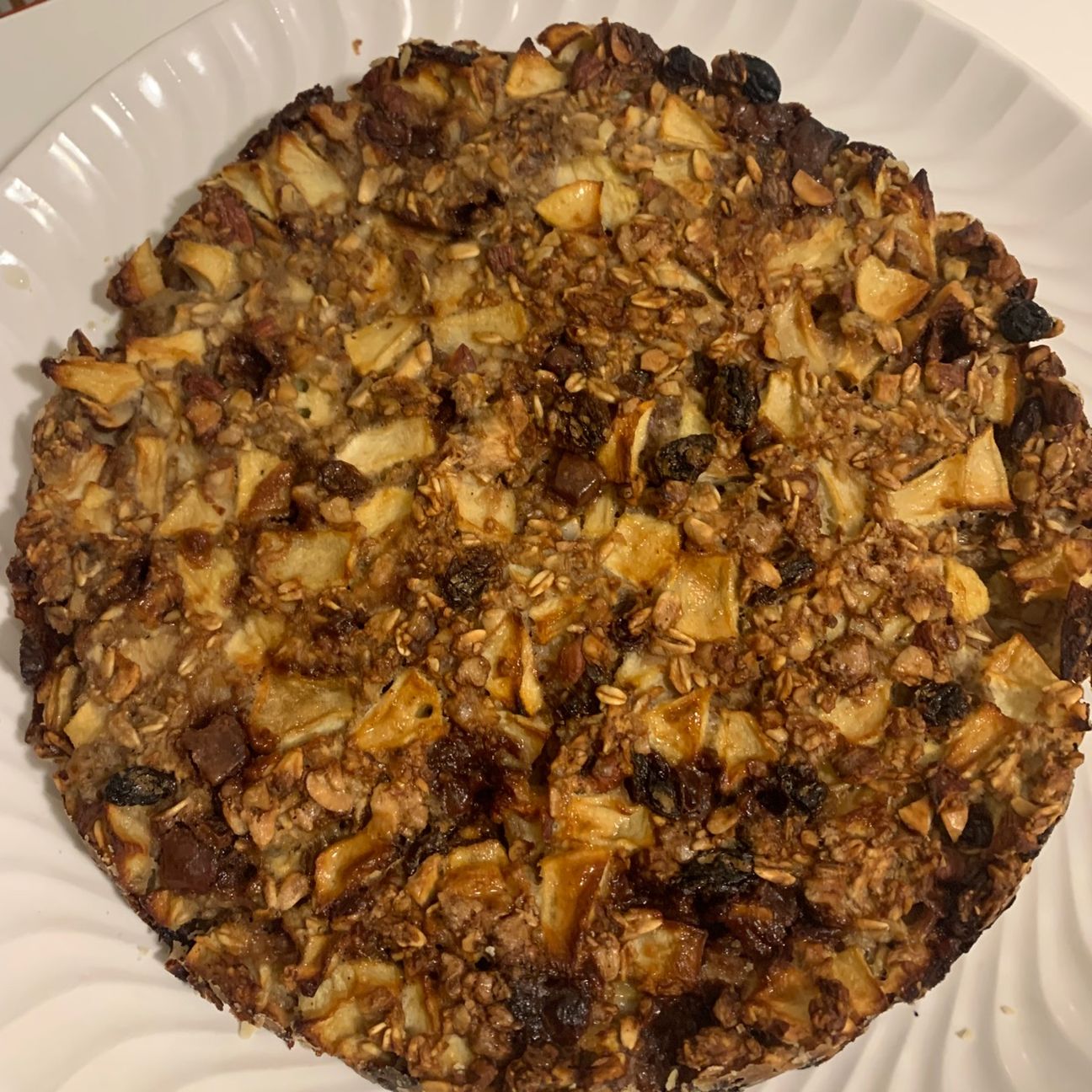 Torta ai fiocchi di avena