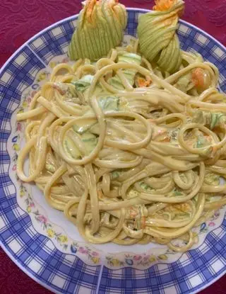Ricetta Linguine con fiori di zucca di destefanispina