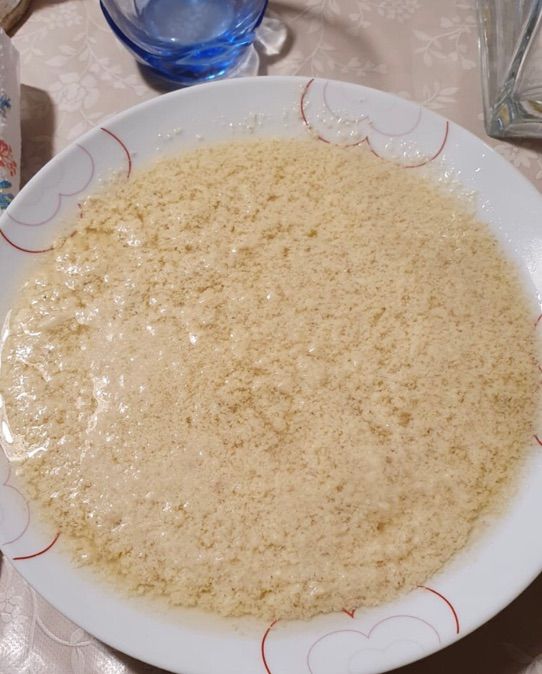 Stracciatella in brodo