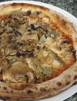 Ricetta Pizza Margherita con funghi di destefanispina