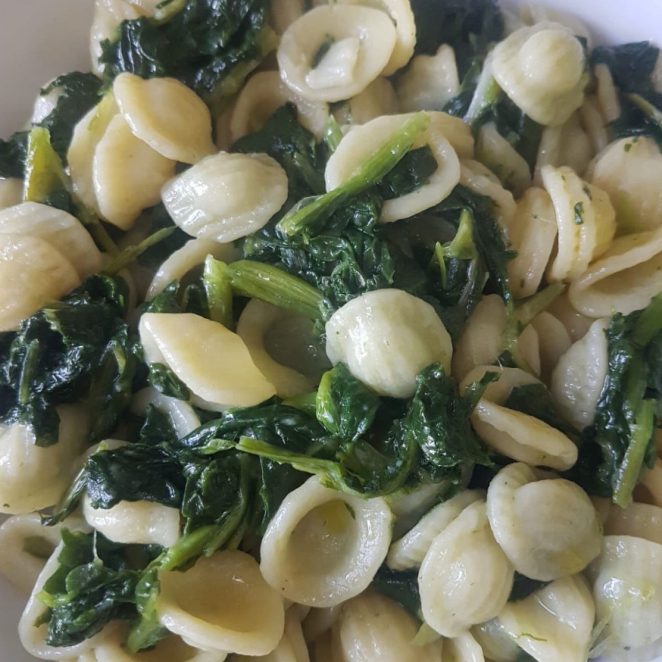 Orecchiette con friarelli e pecorino