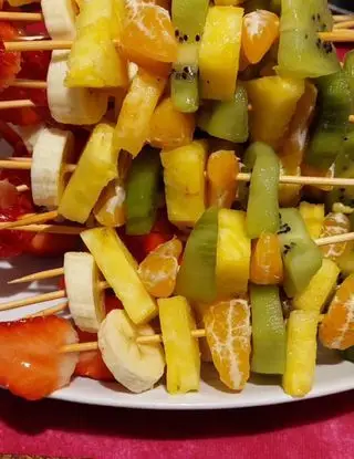 Ricetta Spiedini di frutta fresca di destefanispina