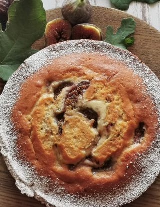 Torta fichi e noci - Al.ta Cucina | birraecaffelatte