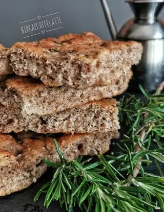 Ricetta Focaccia con farina di noci di birraecaffelatte