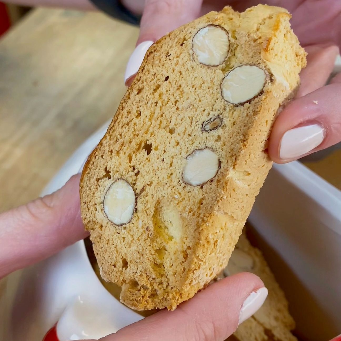 Cantucci toscani, facili e dalla forma perfetta