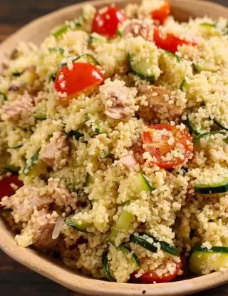 Ricetta Cous cous con tonno e verdure di Magno