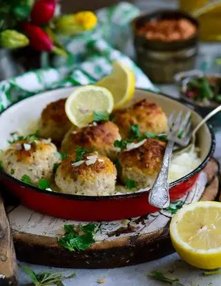 Ricetta Polpette di pollo al limone di Magno