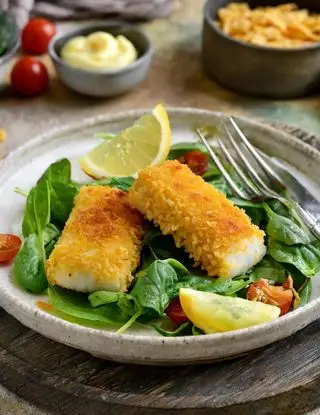 Ricetta Nuggets di merluzzo con spinaci di Magno