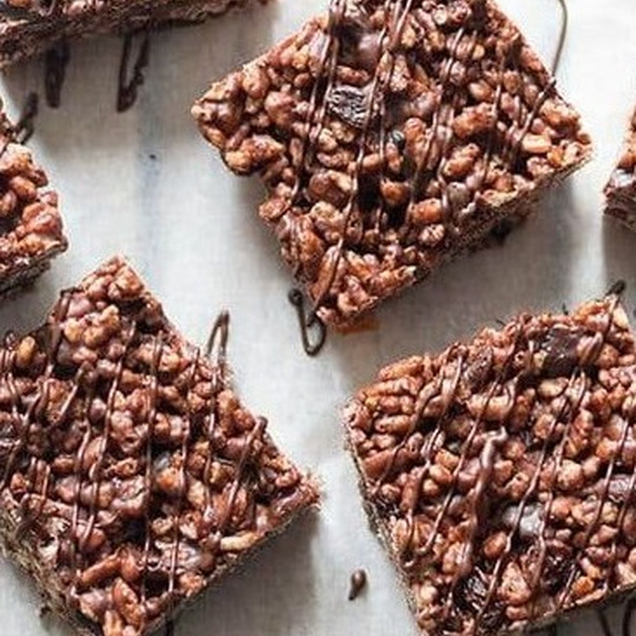 Barrette di riso soffiato al cioccolato