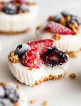 Ricetta Frozen yogurt granola cups di Magno