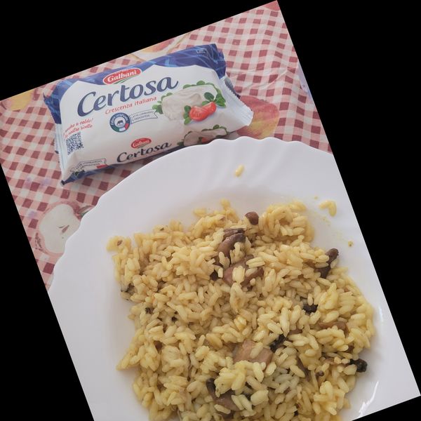 Risotto carnaroli cremoso Al.ta Cucina Allecram