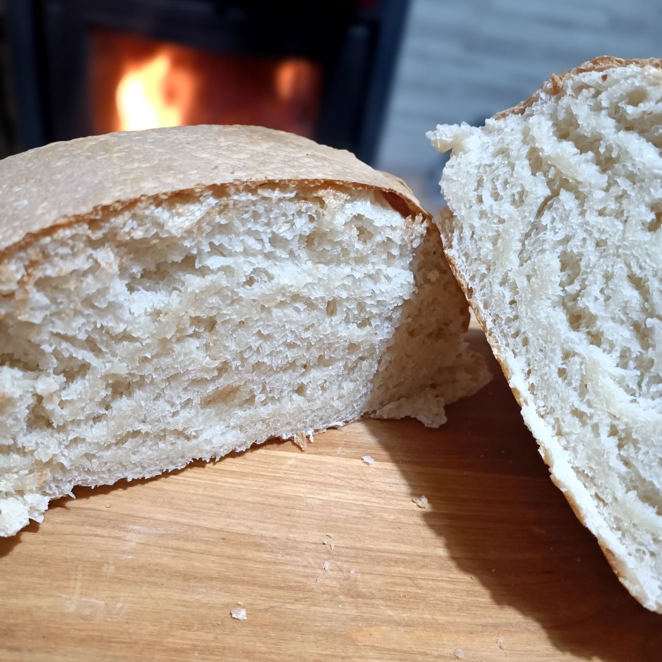 Pane con 18 ora di lievitazione