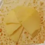 Ricetta Polenta su pane carasau.