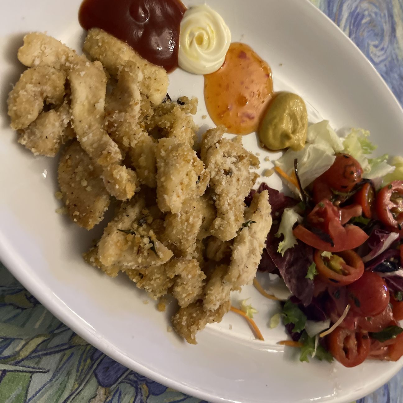 Crispy chicken al forno