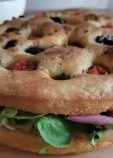 Ricetta Focaccia barese farcita