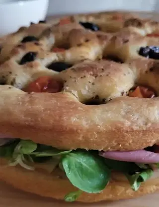 Ricetta Focaccia barese farcita di gabri_lovefood