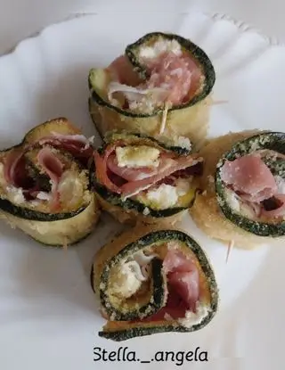 Ricetta Involtini di zucchine al forno di stella._.angela