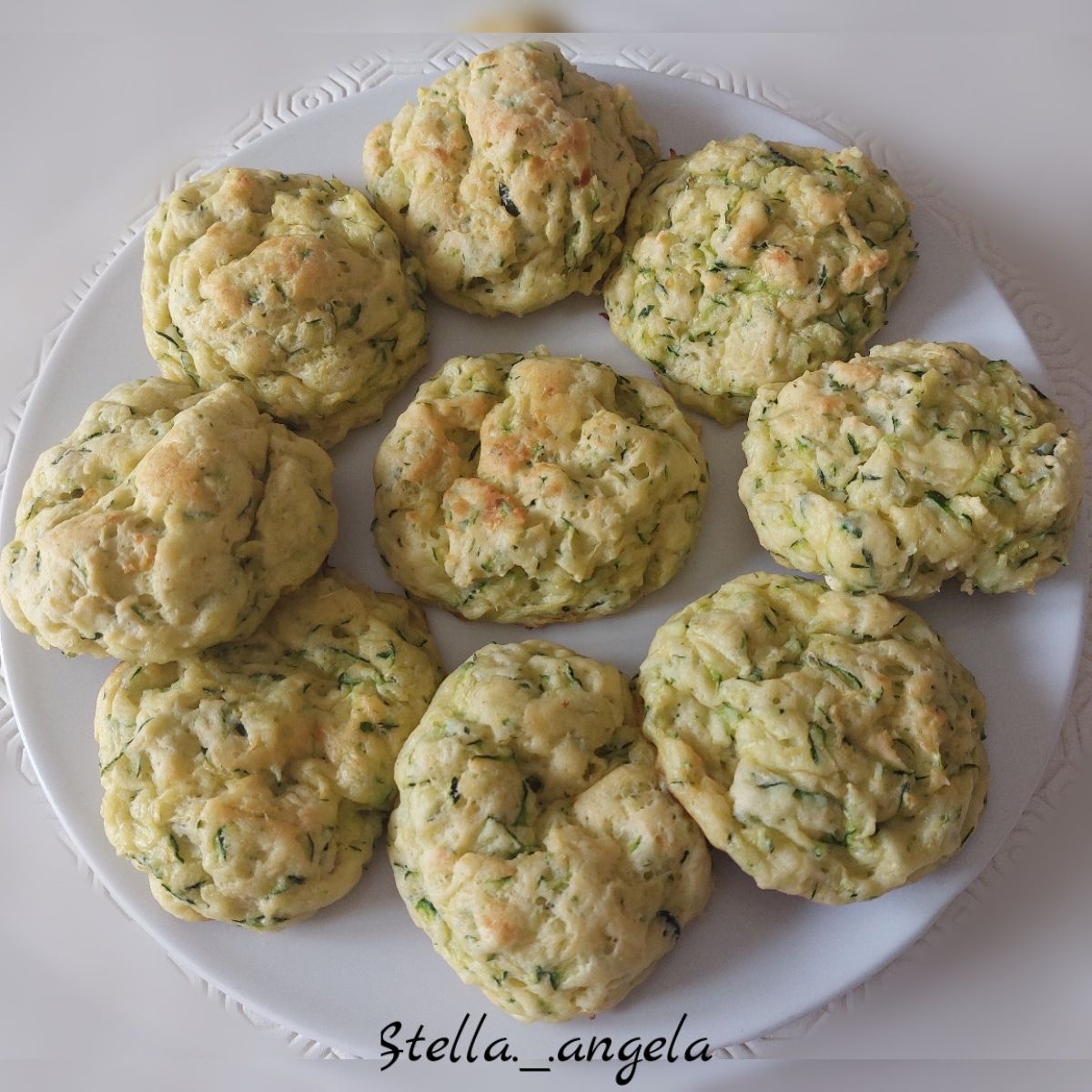 Frittelle di zucchine al forno
