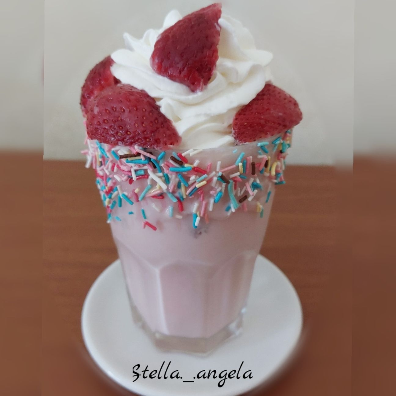 Milkshake alla fragola
