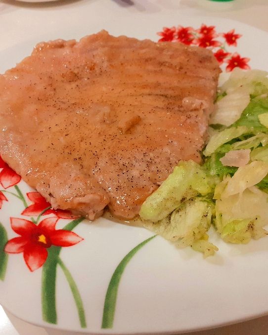Scaloppina di tonno al limone