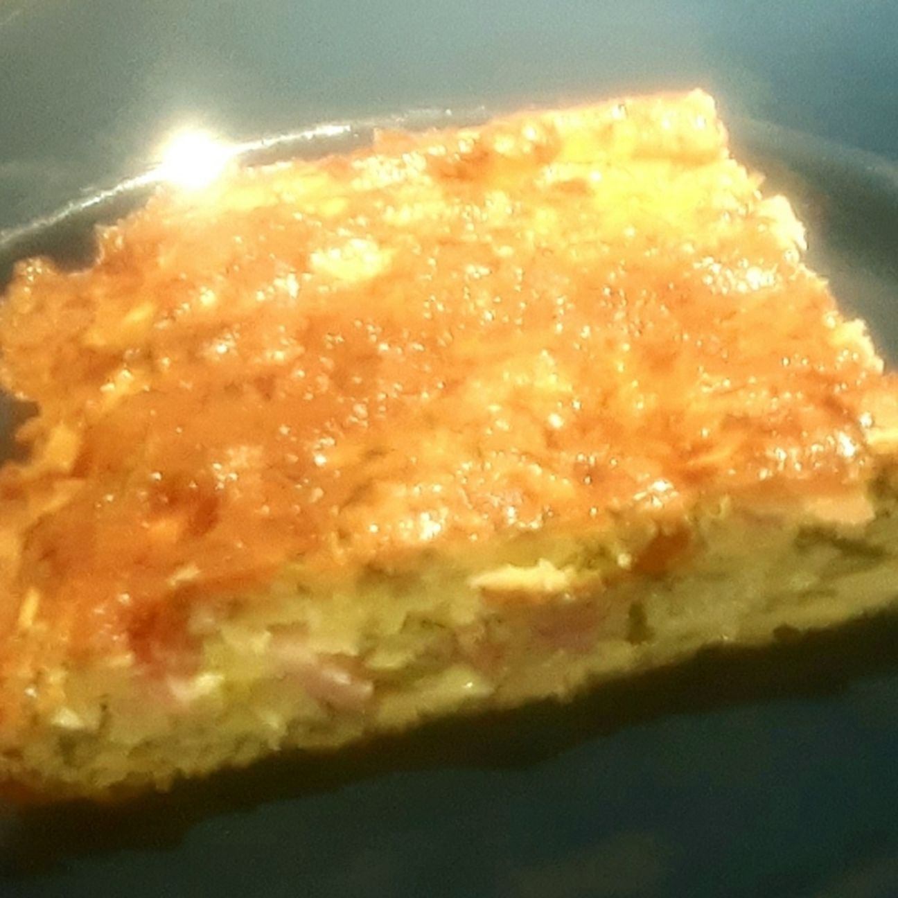 Frittata zucchine e speck