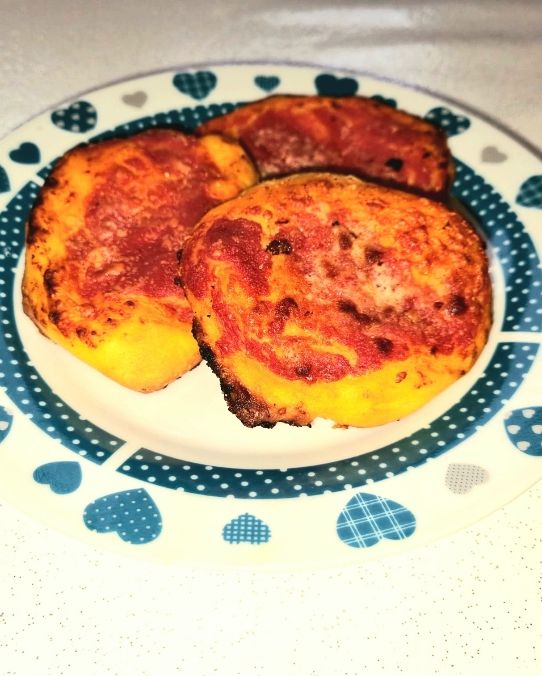 Pizzette allo zafferano