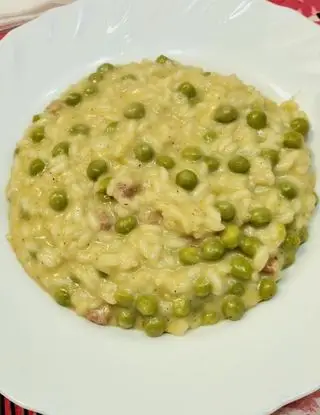 Ricetta Risotto piselli,pancetta e provola cremosissimo di saraiannu82