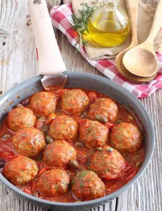 Ricetta Polpette alla mediterranea senza frittura di saporediarianna