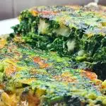 Ricetta Frittata con spinaci e provola affumicata