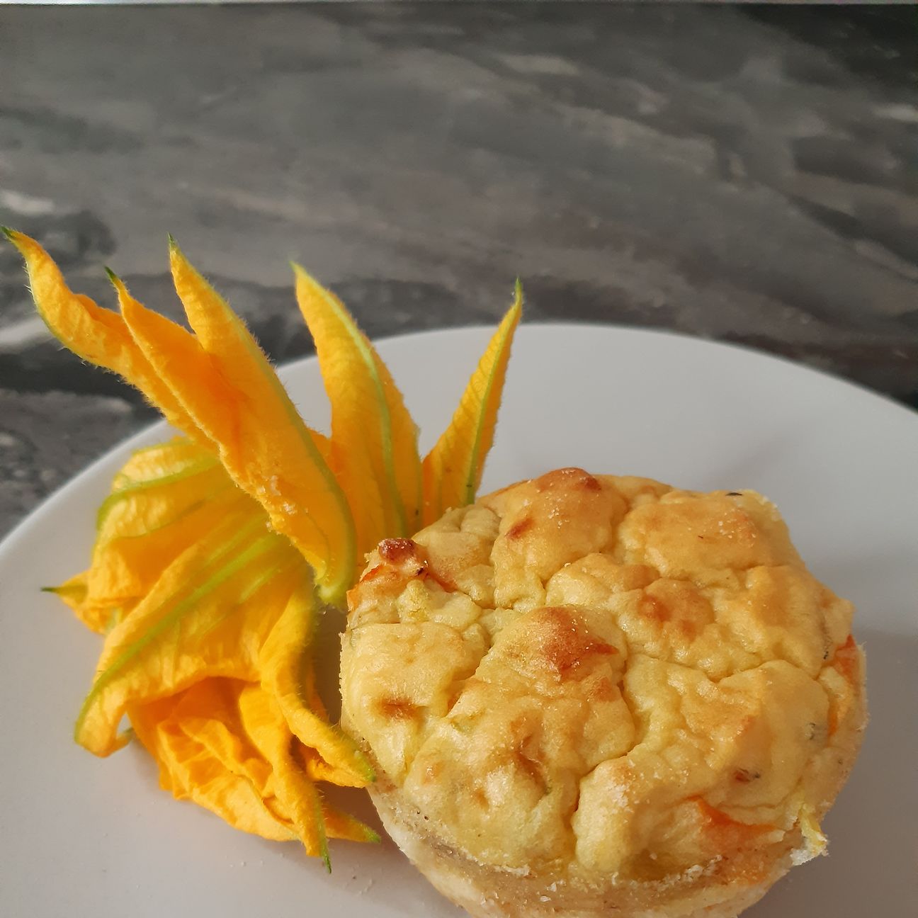 Tortino ai fiori di zucca