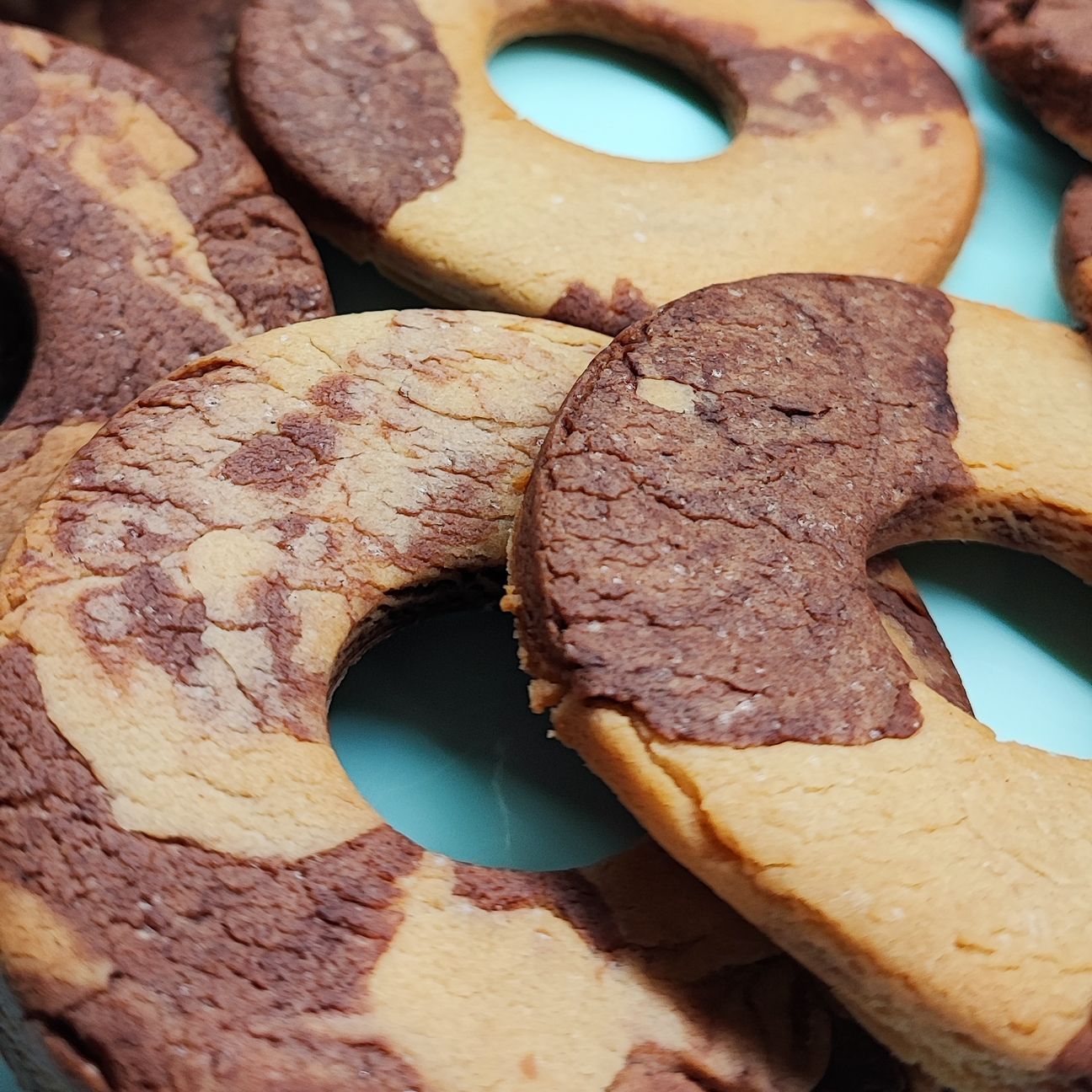 Biscotti bicolore