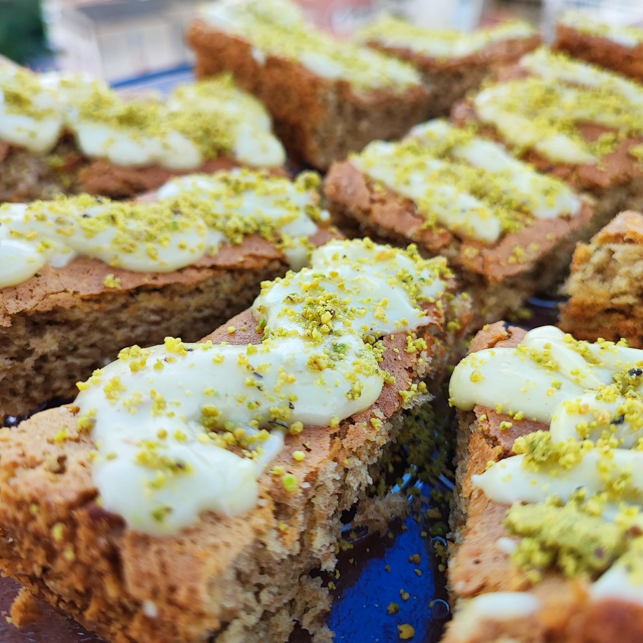 Brownies al pistacchio