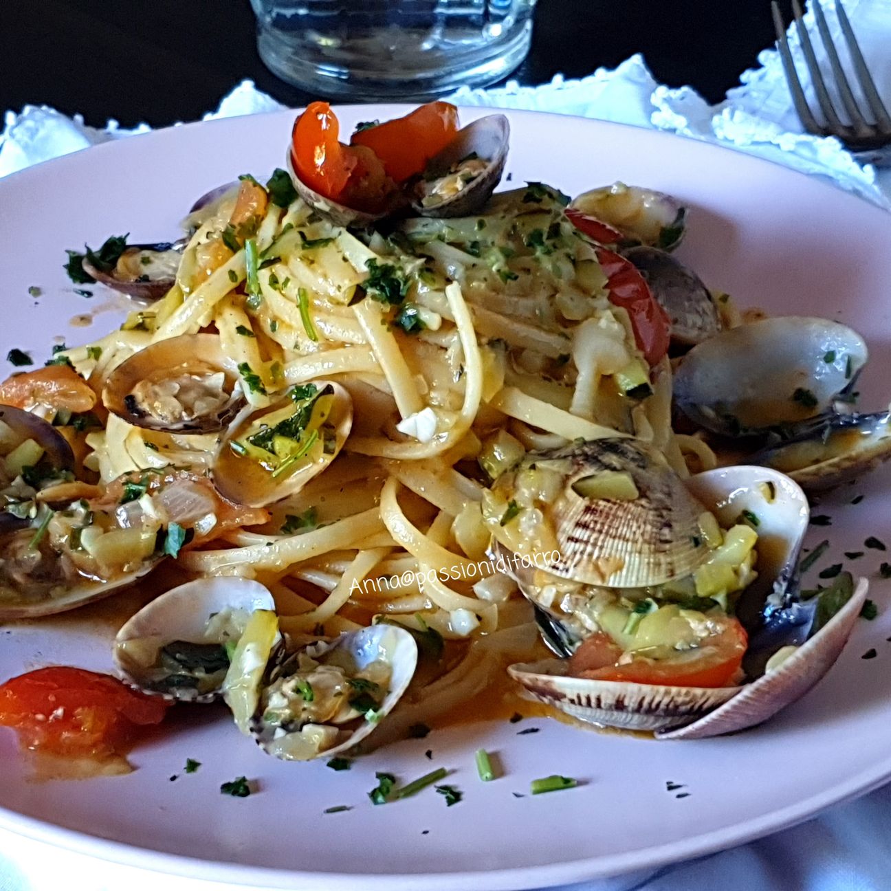 Linguine alle vongole gourmet