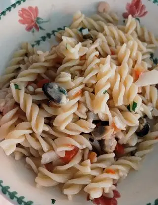 Ricetta fusilli ai frutti di mare e pomodorini🐟🦐 di aboutsof
