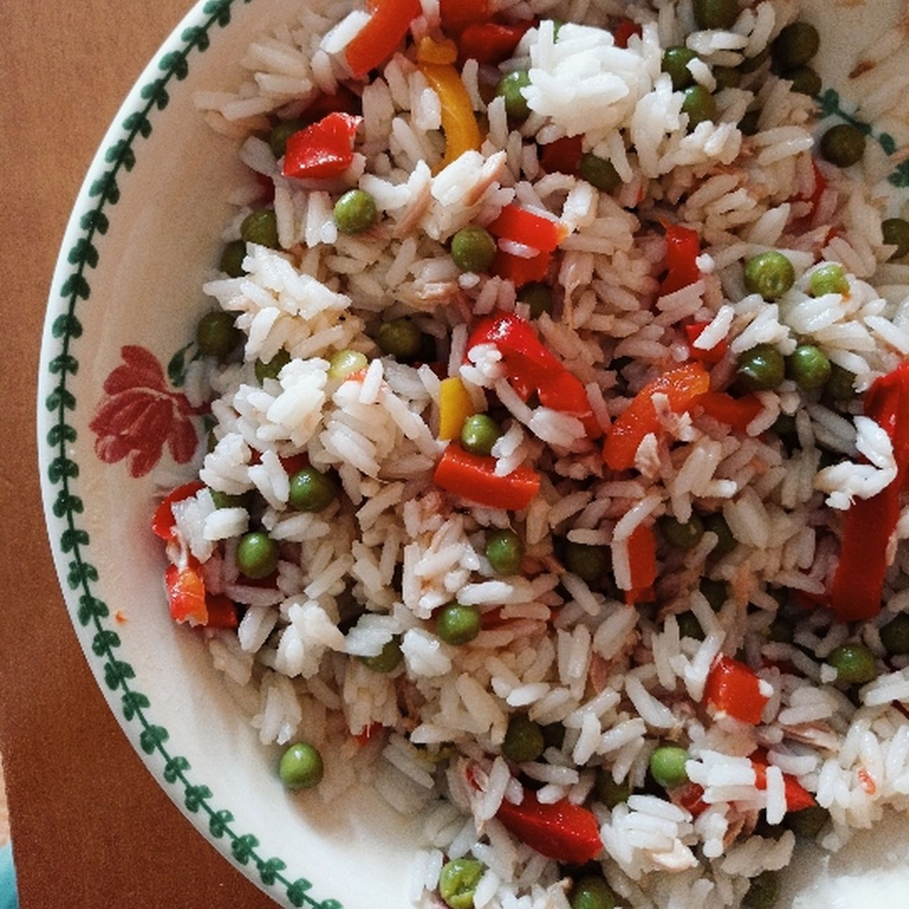 insalata di riso tricolore🇮🇹🍚