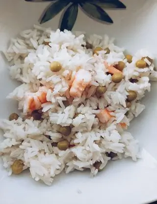 Ricetta riso gamberi e piselli🦐💚 di aboutsof