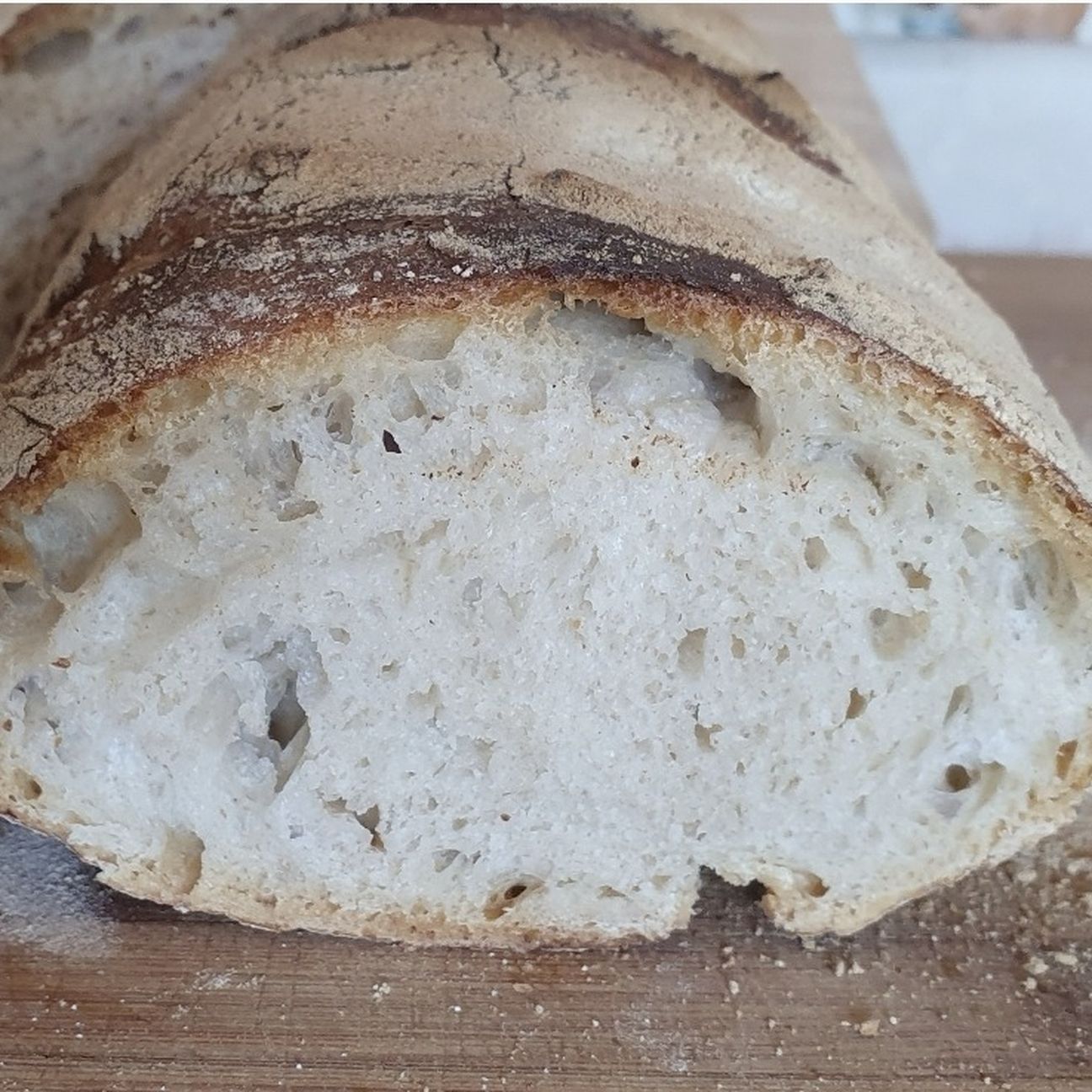 Pane senza impasto