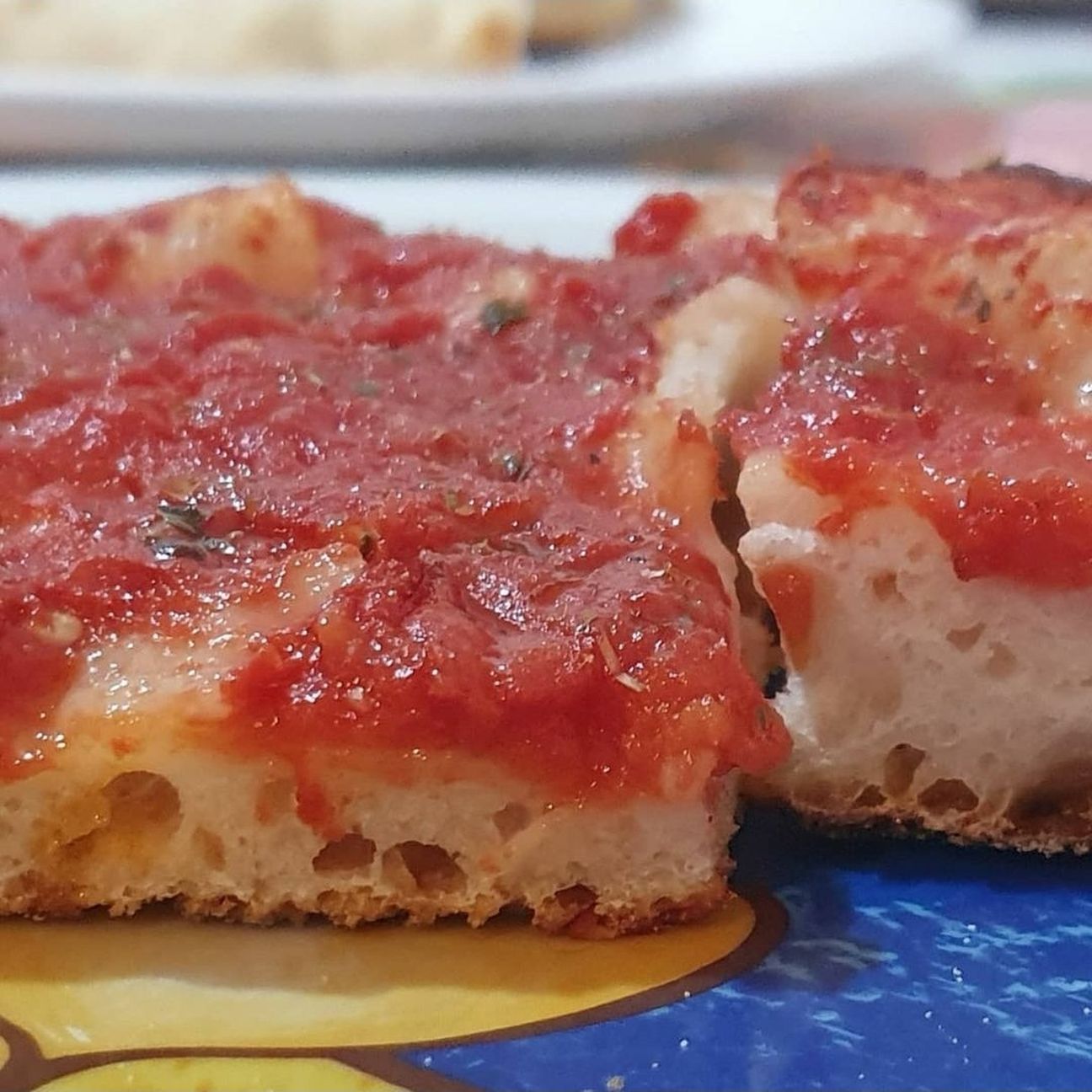 Pizza in teglia