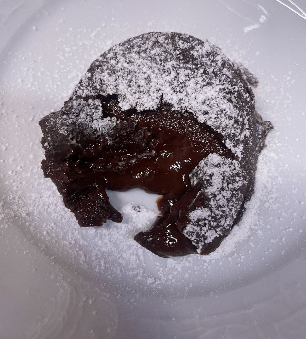 Tortino al cioccolato con cuore fondente - 375 kcal