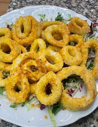 Ricetta (Finto) Fritto di anelli di totano - 220 kcal  di Thedietversion