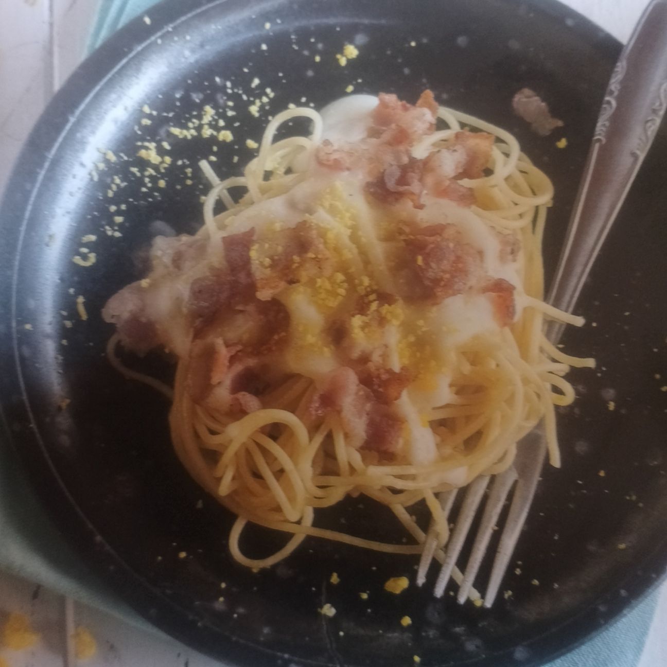 Carbonara invertita
