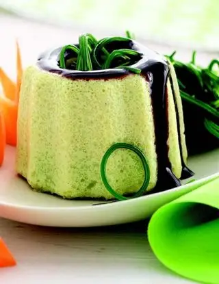 Ricetta Creme caramel agli asparagi e agretti di back