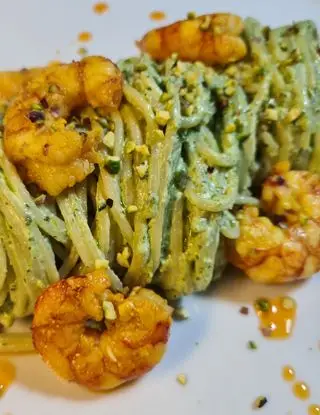 Ricetta Spaghetti primavera con gamberoni di chef_carlo